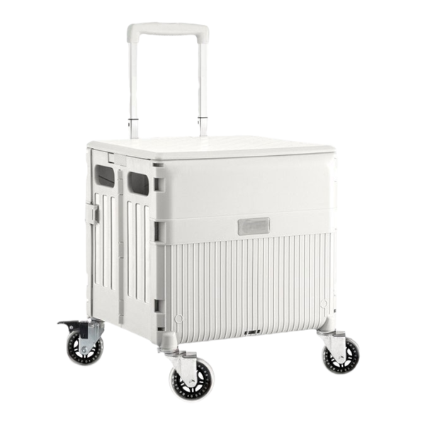 65L Foldable Shopping Basket Cart