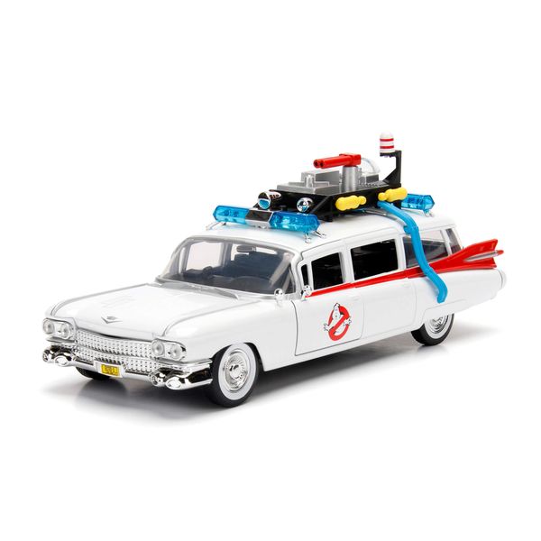 Ghostbusters: Hollywood Rides - 1:24 Scale Die-Cast Metal Vehicle - ECTO-1