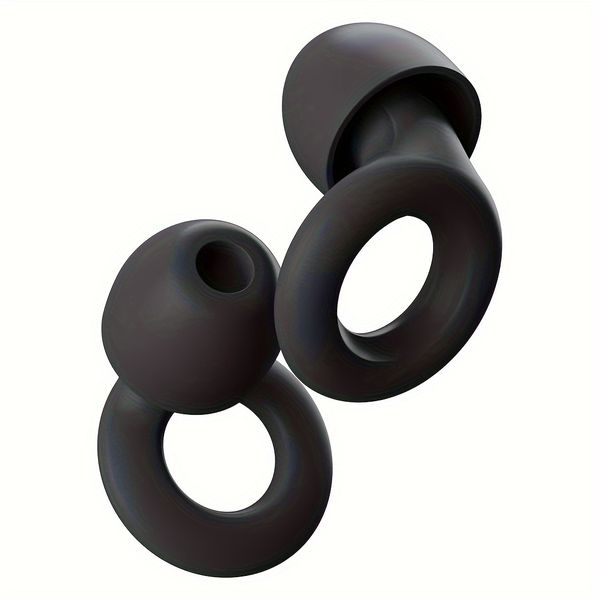 Reusable Silicone Ear Plugs - For Sleep, Swimming &amp; Noise Reduction