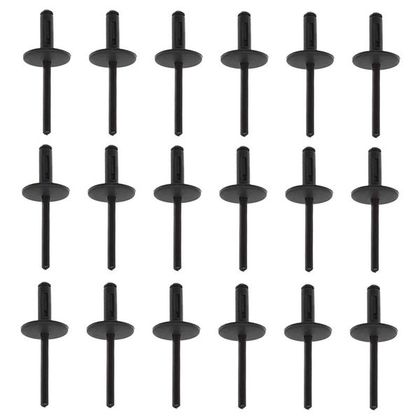 100 Pieces Bumper 6mm Hole Rivets Fasteners for Inside Decor