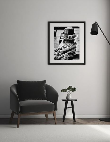 Paper Print Architectural Wall Art - A Life Line