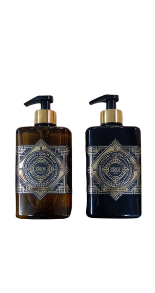 Dex - Luxury Liquid Soap Set of 2 - Amber/Oud