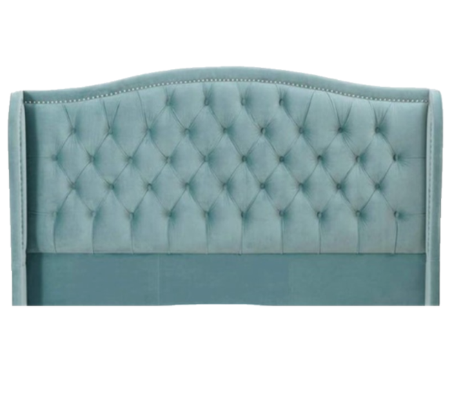 MaI Lifestyle - Deep Buttoned Wingback Headboard - Teal