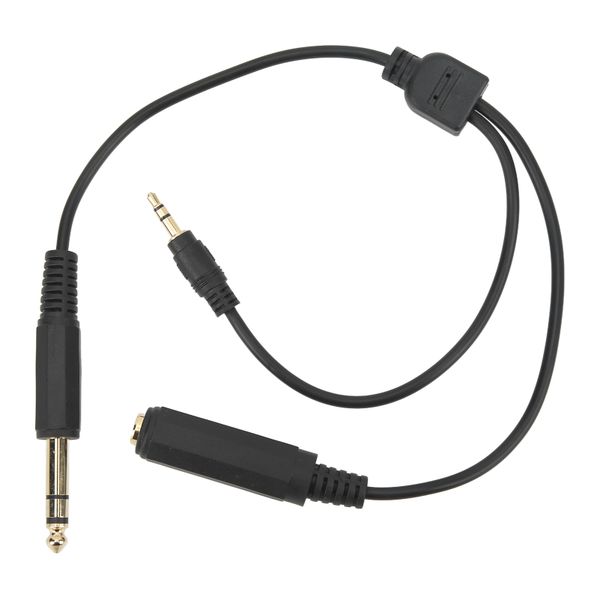 6.35mm Combo - Male/Female Splitter