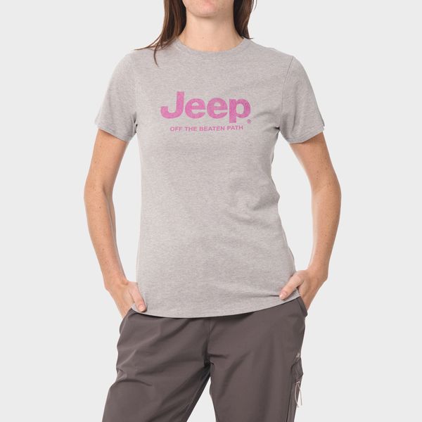 Iconic Jeep Logo Tee Grey