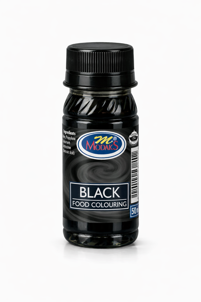 Black food colouring 10 x 50 ml - Modaks