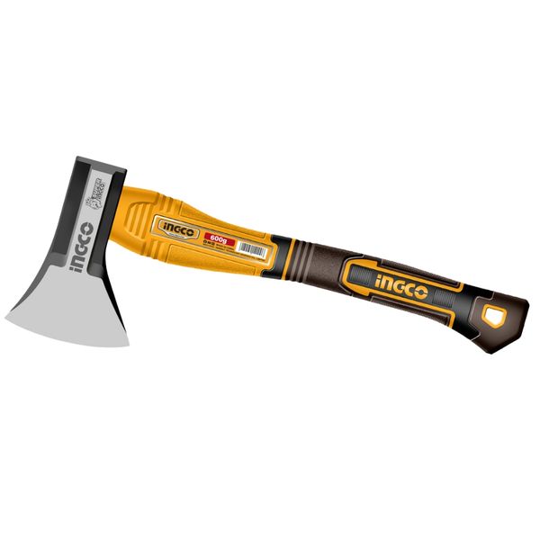 Ingco - Carbon Steel Head Axe with Fiberglass Handle - 600g