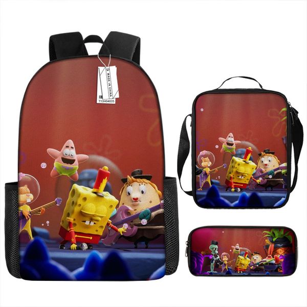 Lunch Box And Pencil Case Set Spongebob image
