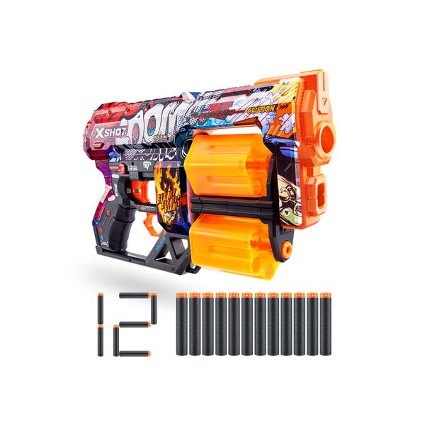 Zuru X-Shot Skins Dread Boom 12 Darts