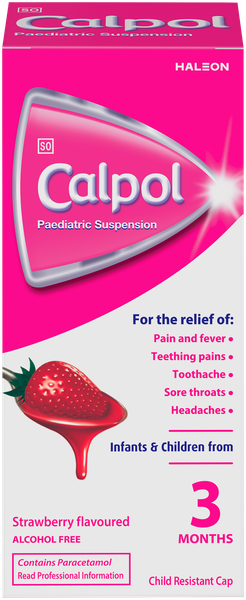 Calpol Paediatric Suspension Syrup 100ml