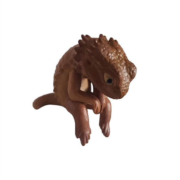 Lizard Figurine Resin Sitting Lizard Home Decor Desktop Decoration D