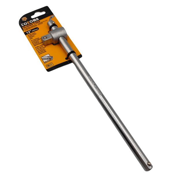 Tokoma 12" Sliding T-Bar Socket Wrench Tool