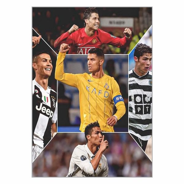 Ronaldo All Clubs Poster - A1