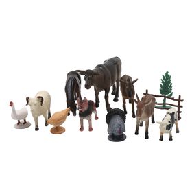 Planet Greenbean Farm Animals Playset Bucket: 40 Pieces | Shop Today ...