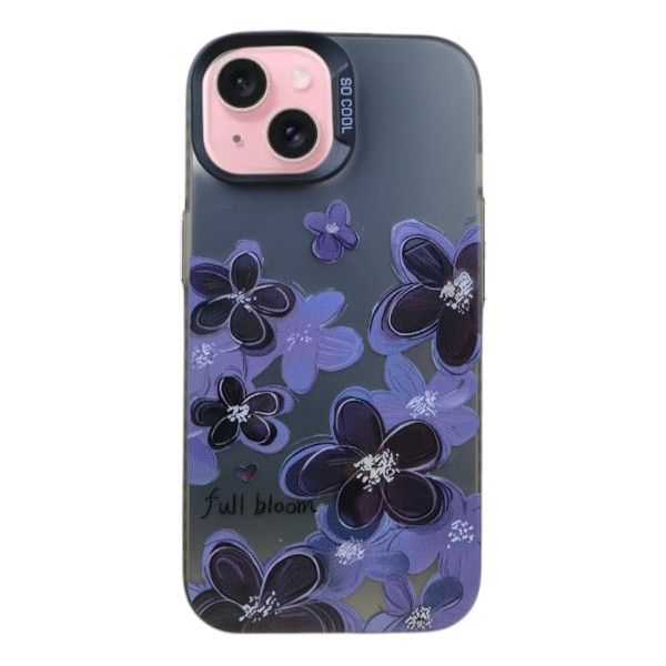 Full Bloom Midnight Blossom Phone Case Compatible with Samsung S24 - Silver