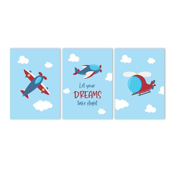 Canvas Nursery Wall Art: Let Your Dreams Take Flight