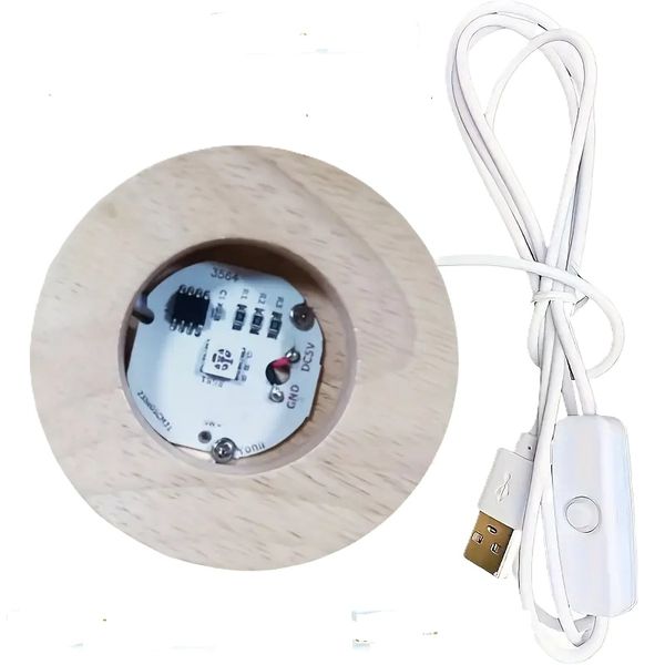 Led Light Stand With USB Plug