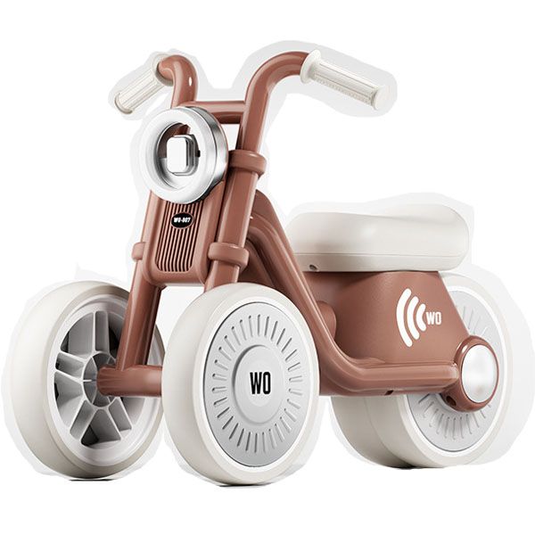 Baby Walker for 1 to 3 year olds Without Pedals Brown