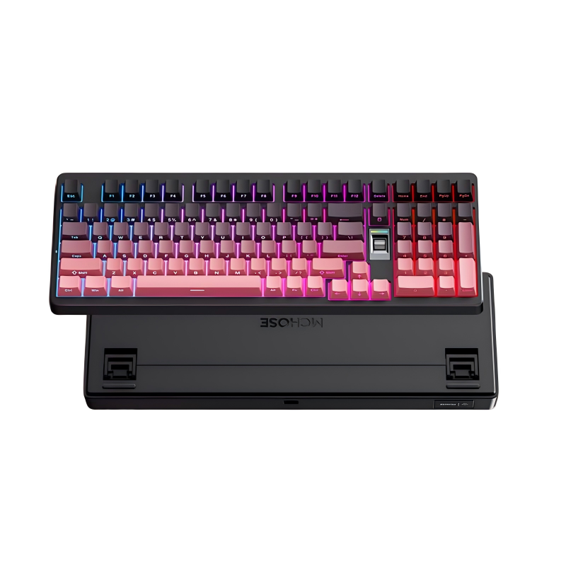 小物 Hiromarqee MCHOSE G98V2 Gasket Tri-Mode Hot-Swappable Mechanical Keyboard