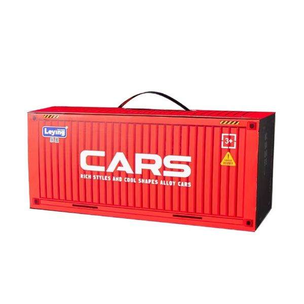 Set Of 48 1:64 Scale Toy Trucks And Cars