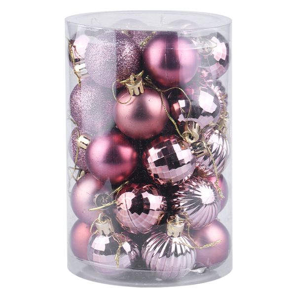 6cm Red Balls Ornaments for Christmas Tree