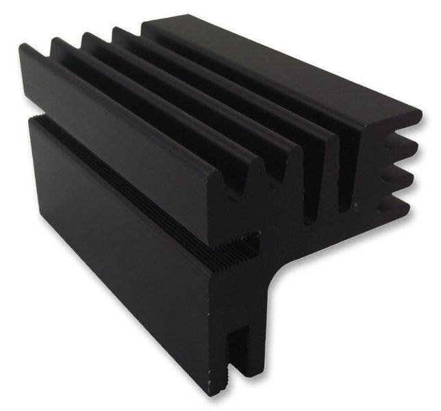 Fischer Elektronik (SK 125/50 SA) Heat Sink, EU Card, 8.1 °C/W