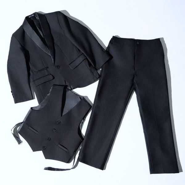 Boys' Tuxedo Suit - Black