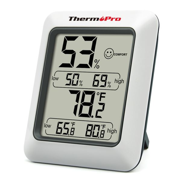 ThermoPro Digital Indoor Hygrometer - Temperature &amp; Humidity Monitor