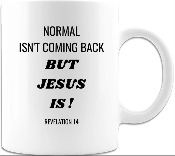 But Jesus Is Revelation 14 Birthday Christmas Faith Christian Gift Mug