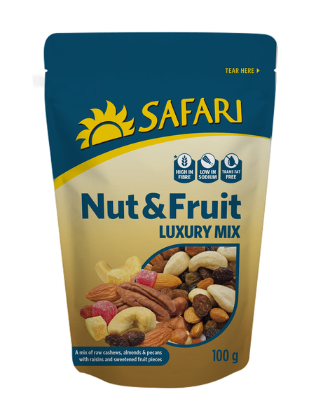 Safari - Nut &amp; Fruit Luxury Mix 100g