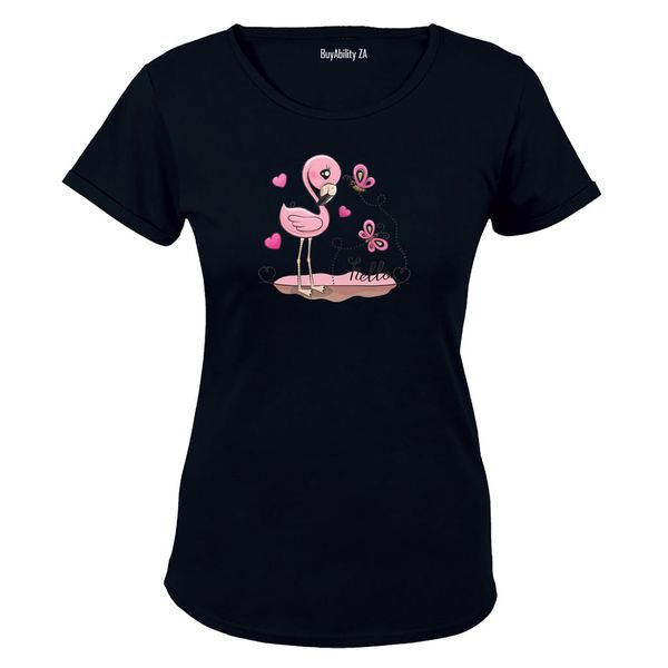 Hello Flamingo - Ladies - T-Shirt