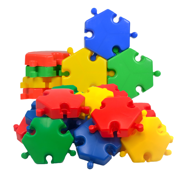 Build the Future with our Hexagonal Interlocking HexaBlast Blocks