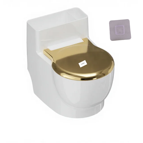 Wall Mounted Cigarette lighter Ashtray Toilet Simulation DecorativeAshtray