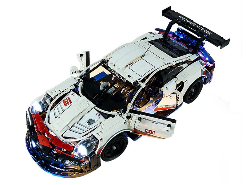 Porsche 911 GT3 RS Racing Car Building Set