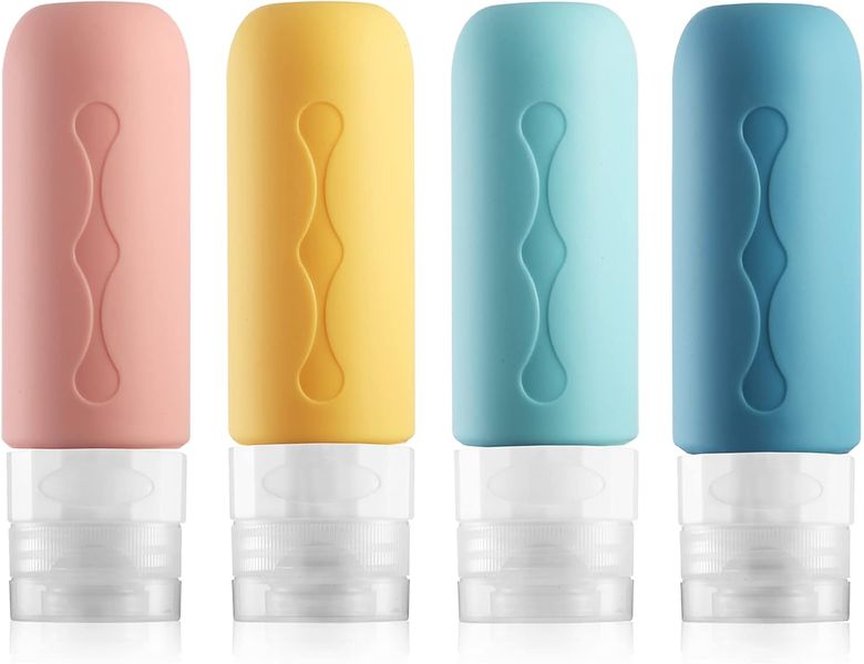 Travel Bottles for Toiletries, Travel Size Containers, BPA Free Leak Proof