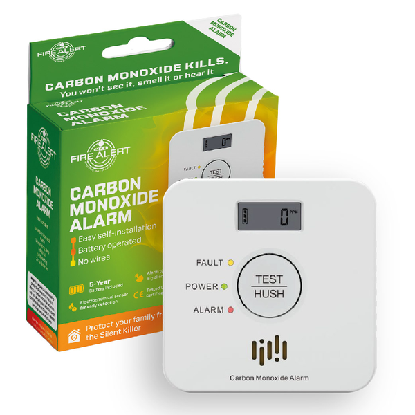 Carbon Monoxide Alarm - 5-Year Battery Life - CO Gas Detector