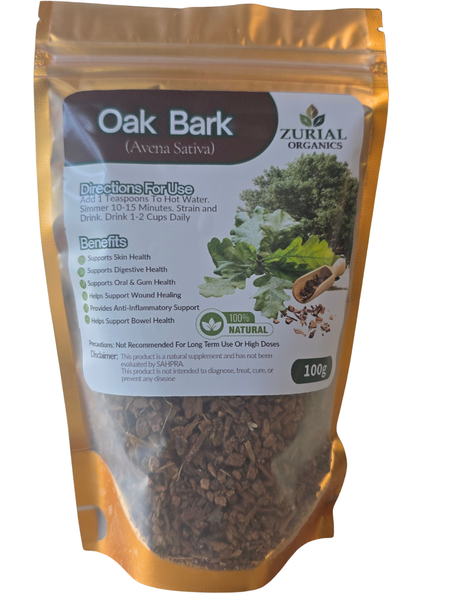 Zurial Organics Oak Bark - 100g