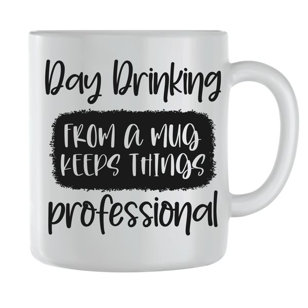 Drinking Coffee Mugs for Men Women Funny Quotes Graphic Saying Cup Gift 214