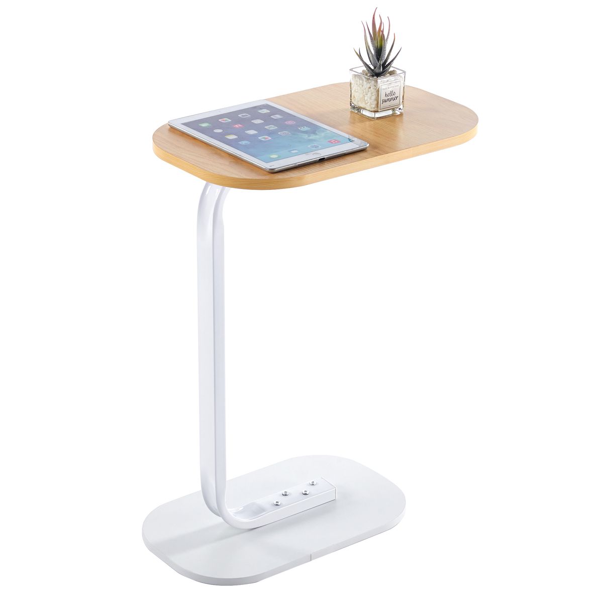 Small Side Table Couch End Table Bedside Table C Shaped Coffee Table