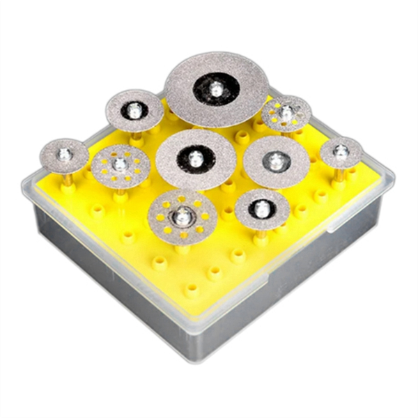 10Pcs Grinding Head Set Abrasive Rotary Tool Grinding Head 3 0Mm