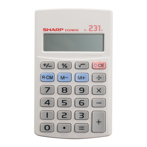 Sharp EL-231LB Pocket Calculator