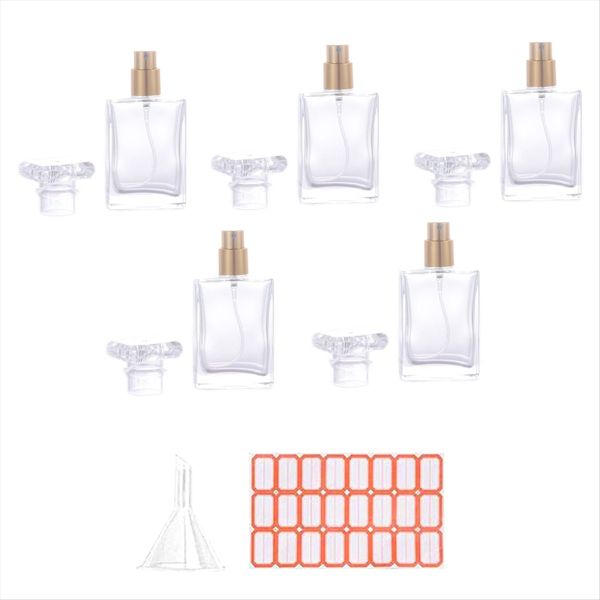 5Pcs 30Ml Spray Bottles Small Cosmetic Atomizer Perfume Bottles