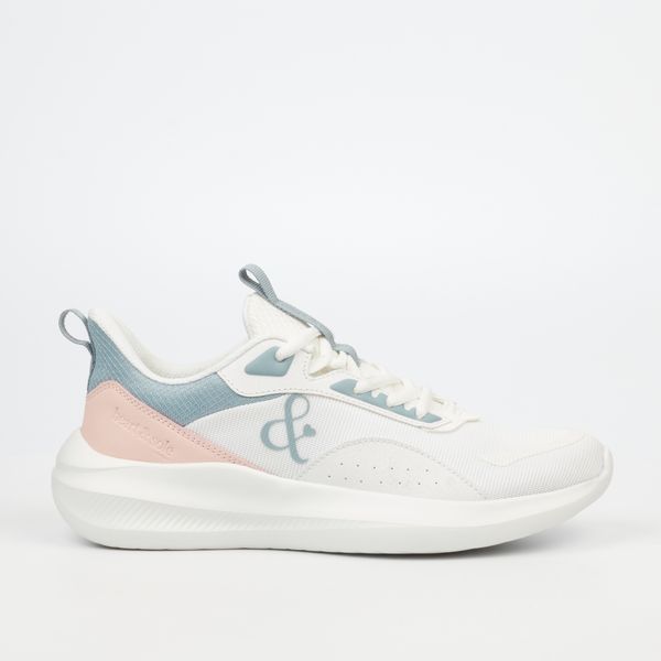 Heart &amp; Sole Sadiya Women Faux Leather - Nylon Sneaker - Blue