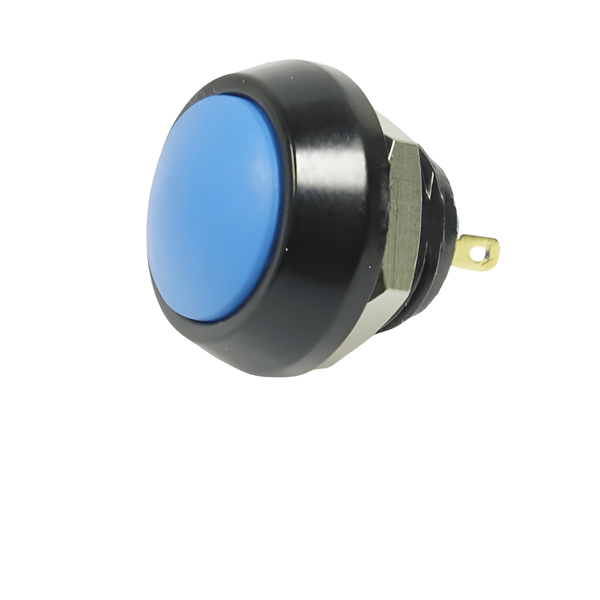 PBMZR171ATLE6 Ø12mm Blue Momentary Push Button Switch IP65 36VDC