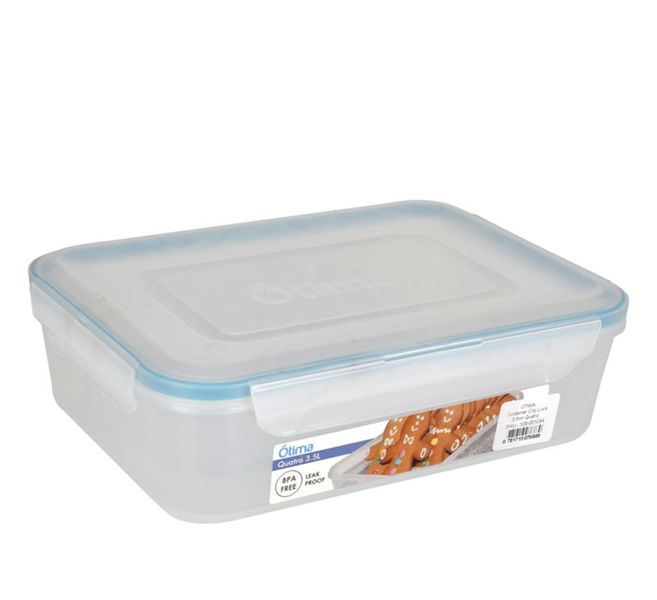 Clip Lock Container 3.5L - Pack Of 6