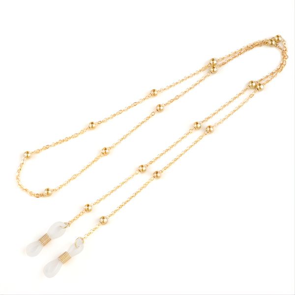 Alloy Beads Glasses Chain Anti Slip Sunglasses Reading Glasses