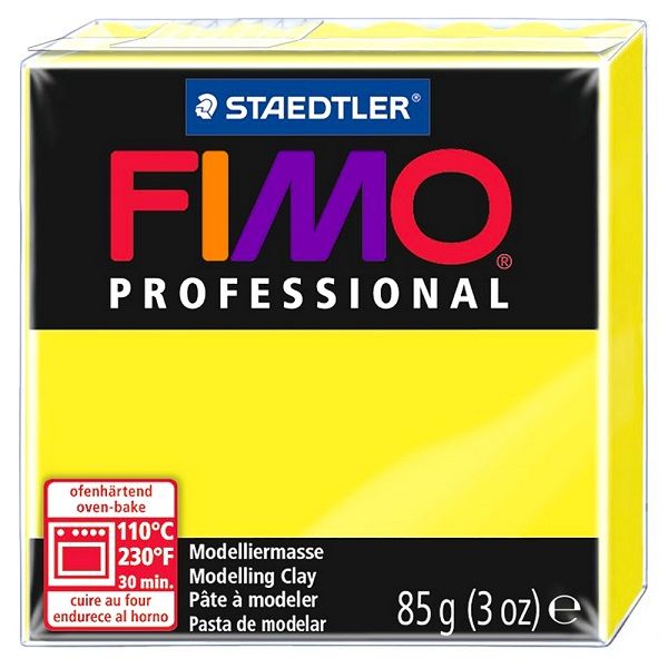 Staedtler Mod. clay Fimo professional true yellow 85g