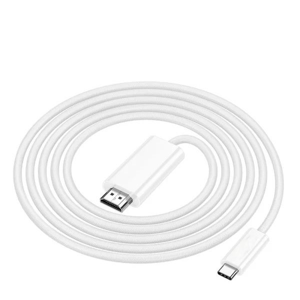 Type-C To HDMI Audio &amp; Video HD Cable Adapter 1.8M 4K 30Hz For Laptops / PC