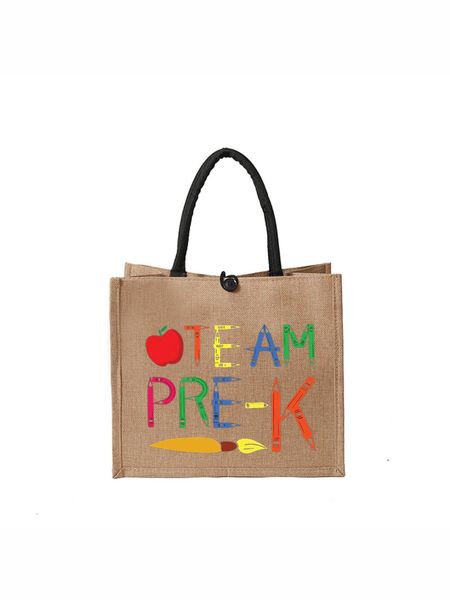 Preschool Team Pre-K Tote, Teacher &amp; Student Purse