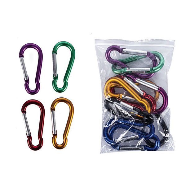 Bulk Pack x 10 Snap-Hook Aluminium 8x80mm
